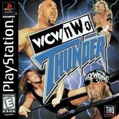 Sony Playstation 1 (PS1) WCW nWo Thunder (Missing Back Cover) [In Box/Case Missing Inserts]